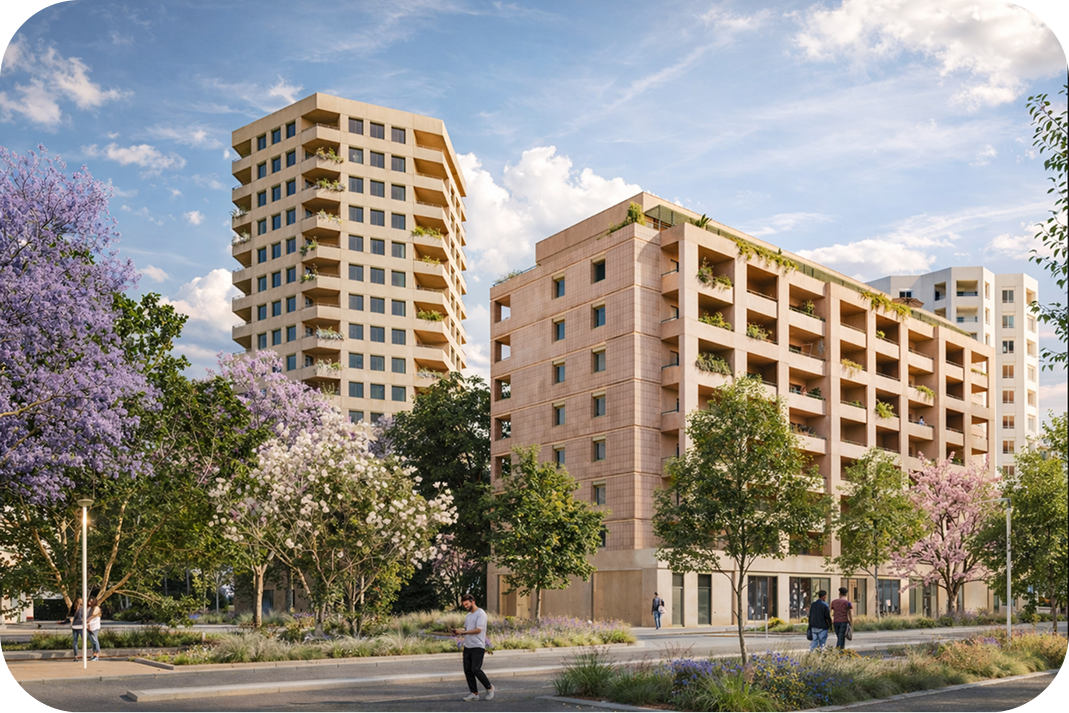 Résidence neuve à Toulouse La Cartoucherie